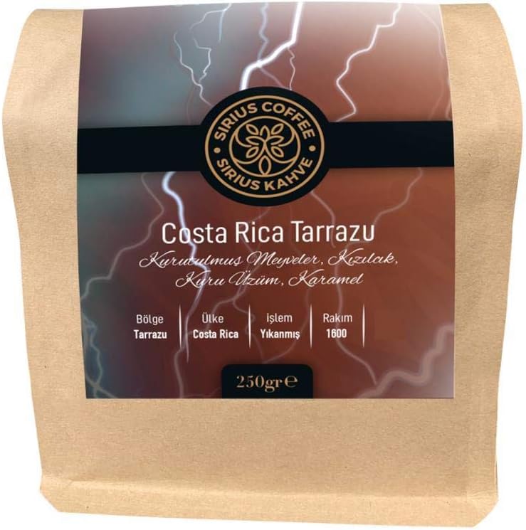 Sirius Premium Coffee Costa Rica Tarazu 250 gr - Bean