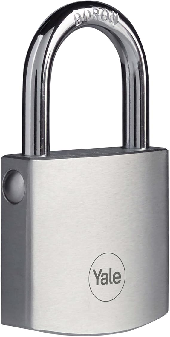Yale Y120B/40/125/1 Serie Y120B Padlock, Chrome, 40mm