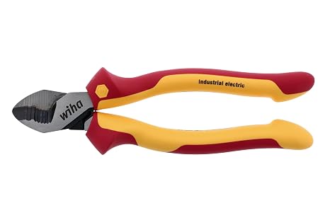 Wiha 32927 8-Inch Insulated Industrial Cable Cutters