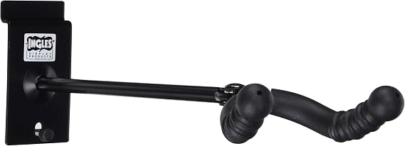 Ingles Products SA-341SBK Remarkable Swivel Slatwall Guitar Holder, Black