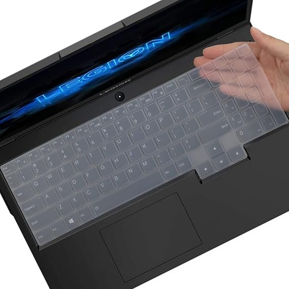 Keyboard Cover Skin for Lenovo Legion 5 5i 5p 5pi 7 7i Gen 9/8/7/6 15.6" 16" 17.3", Legion Pro 5 5i 7 7i 16" Gen 9/8/7/6, Legion Slim 5 5i 7 7i 15.6 16 Gen 9/8, LQQ 15.6" 16" Gen 9/8, US Layout