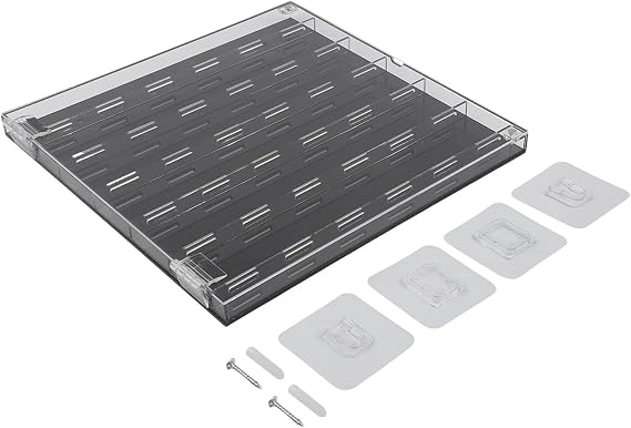 Acrylic Guitar Pick Display Case: Storage Box for 36 or 40 Picks, Clear Layered Plectrum Holder Organizer Frame(245 * 240 * 22)