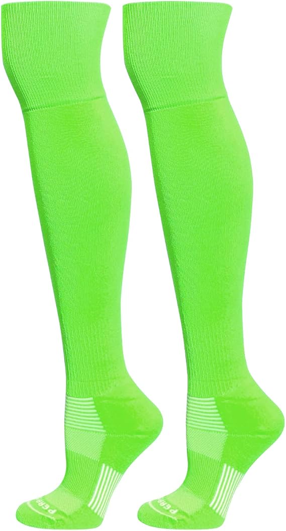 Extreme Over the Knee Sports Socks - Neon Green
