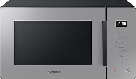 Samsung Solo BESPOKE Microwave, 800W, Capacity: 23 Litre, Colour: Slate Gray, MS23T5018AG
