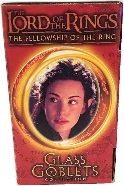 The Lord of The Rings "The Fellowship of The Ring" Arwen the Elf Glass Goblet