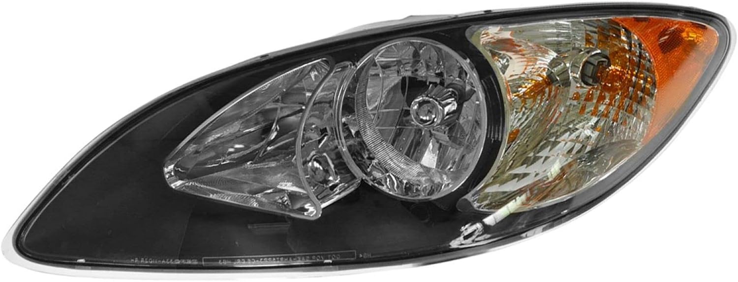 Left Headlight Assembly Drivers Side Compatible with 2009-2018 International ProStar