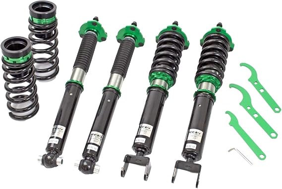 Rev9 R9-HS2-154_1 Hyper-Street II Lowering Kit, 32 Damping Adjustment, compatible with Lexus IS250 / IS350 RWD Sedan (XE30) 2017-23
