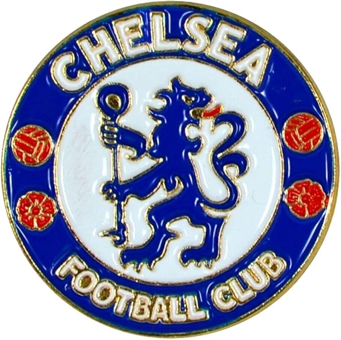Chelsea Unisex Chelsea Crest Pin Badge Multi Colour, Multi-Colour, One Size UK