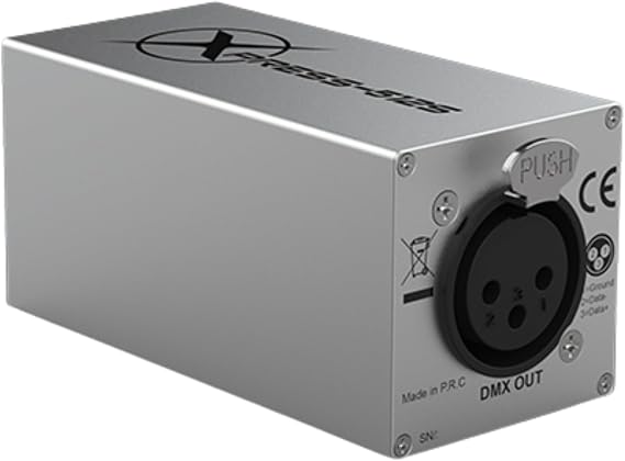 CHAUVET DJ Xpress-512S Dmx Interface For Showxpress Software | Two Universe Control With Dmx & Artnet | Standalone Show Playback Without Computer | Windows & Mac Os X Compatibility | 512 Dmx Channels Plus Artnet 512, Standalone Show Playback, USB-Powered, Windows and Macos Compatible, (2 Universes)
