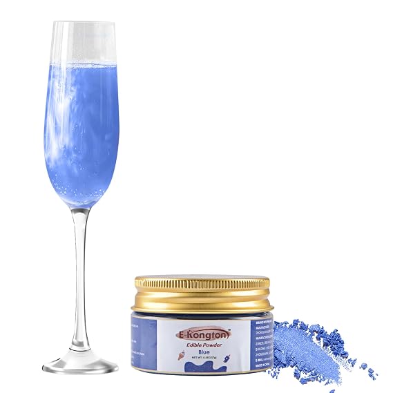 E-Kongton Blue Edible Glitter 7 G
