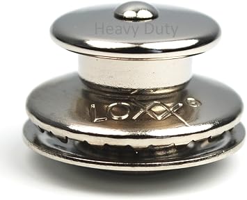 LOXX Snap Fastener Upper Part Heavy Duty Nickel Closure