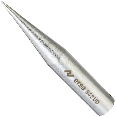 Ersa Ersadur 0842UD Soldering Tip for Soldering Stations Such as Ersadur RDS80, Analog60, MS8000 etc. Straight Chisel Shape