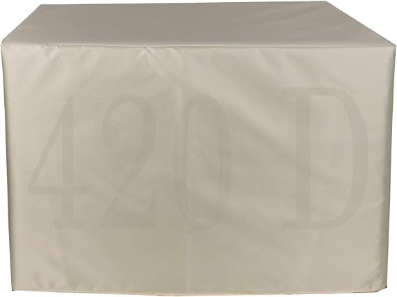 Garden Furniture Covers Waterproof 108x63x71in, Patio Furniture Cover Rectangle, Table Covers 420D Oxford Fabric Rectangular Windproof Dust Proof Heavy Duty Rip Proof