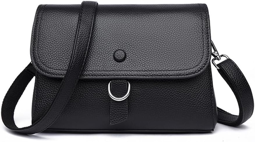 Crossbody Purse for Women,Small Soft Real Leather Crossbody Handbags Purses Sling Crossover Shoulder Bag