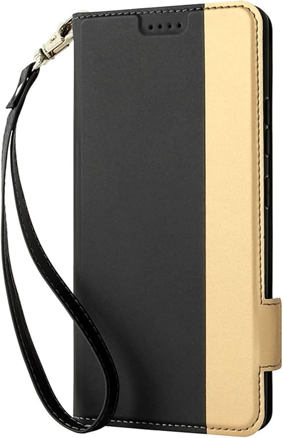Wallet Case for Sony Xperia 1 V, Leather Flip Case Magnetic Close Protective Shockproof Case,Black