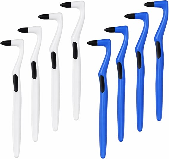 Geiserailie 8 Pcs Teeth Stain Remover Tool, Plaque Remover for Oral Care