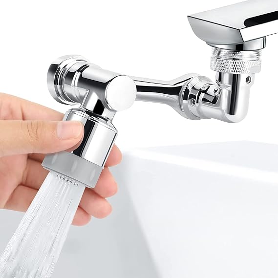 Mayaglory 1080 Degree Rotating Multifunctional extension faucet aerator robotic arm water filter
