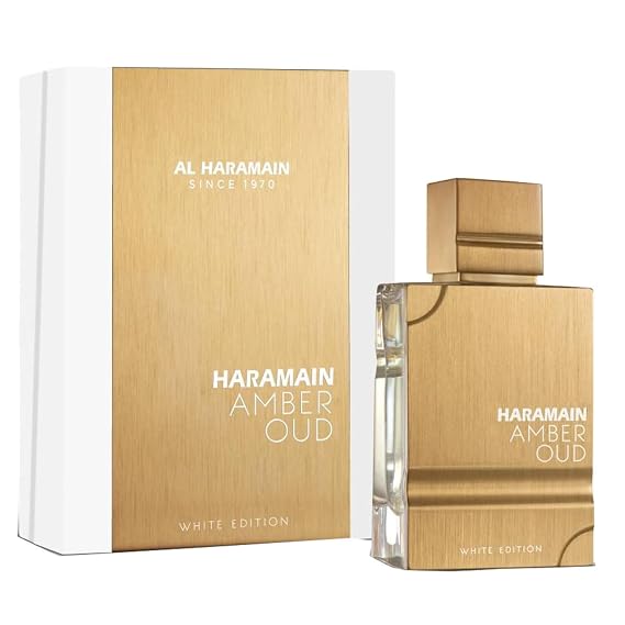 Al Haramain Amber Oud White Edition Eau De Parfum Spray for Unisex 2.0 Ounce