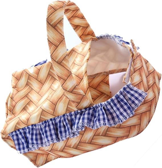 Pet Transformation Costume Dog Jumper Picnic Basket and Dog Pet Clothes Vest Halloween Funny Costume Cosplay Halloween Clothes Small Shirt Acrylic