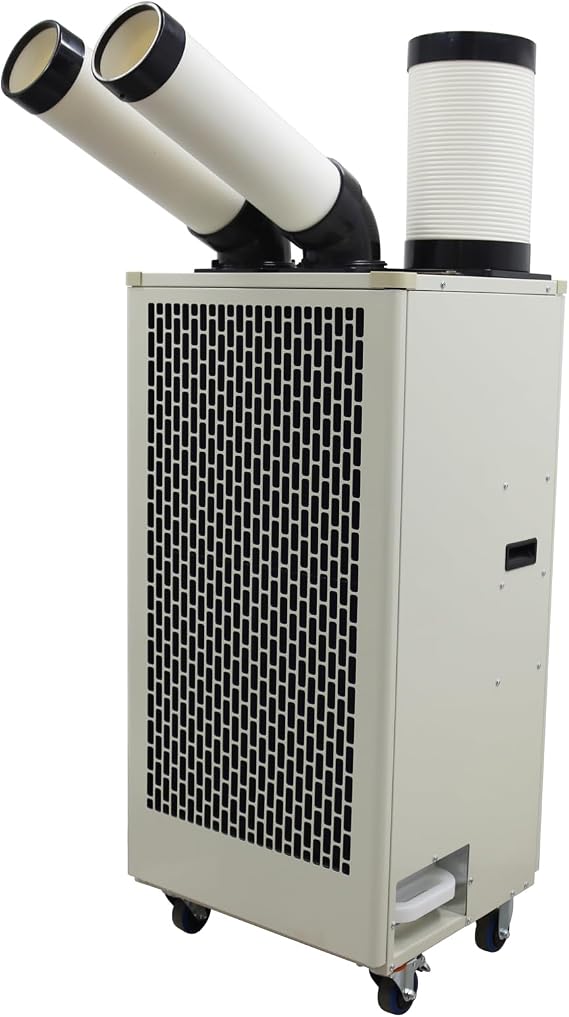 Industrial Air Conditioner Portable Commercial Spot Cooler 15400 Btu/h Mobile Air Conditioner 220V 2.1kw Dual Hose