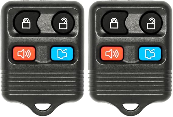 Replacement for Entry Remote fits Ford, Lincoln, Mercury, Mazda Mustang CWTWB1U345 (2 Pack)