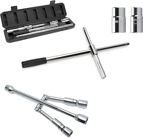 Extended Lug Wrench and 4 Way Lug Wrench
