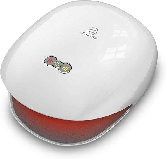 COMFIER FSA Wireless Hand Massager with Heat,3 Levels Compression & Heating,Rechargeable Hand Massager Machine for Carpal Tunnel,2026 Gift for Men,Women,HSA