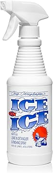 Chris Christensen Ice on Ice Detangler and Finishing Dog Spray, Groom Like a Professional, Ready to Use, Helps Brush/Comb Glide Through Coat, Conditions, No Residue, All Coat Types, Made in USA, 16 oz