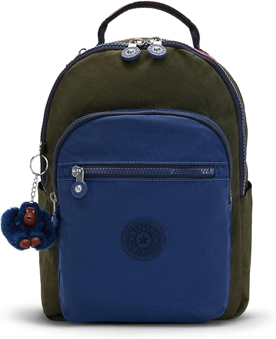 Kipling Seoul Small Tablet Backpack Seaweed Gr Bl