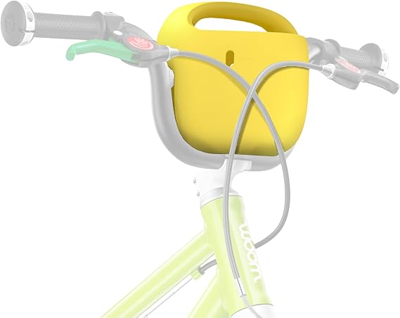 woom POP Kids Bike Basket GO 2, 3 & AUTOMAGIC 3, 4 Easy Snap-On, Weatherproof, BPA-Free Handlebar Storage for Outdoor Adventures