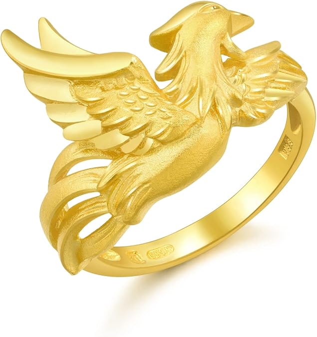 CHOW SANG SANG 999.9 24K Pure Gold Ring Price-by-Weight 5.24g