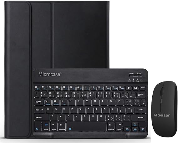 Microcase Honor Pad X9 11.5 inch Tablet Bluetooth Klavye ve Mouse + Standlı Kılıf - BKK6