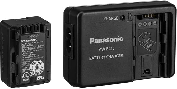 Panasonic Power Pack for Consumer Camcorder, Black (VW-PWPK)