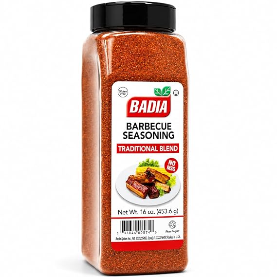 Badia Barbecue Seasoning 16 oz Traditional BBQ Blend for Grilling