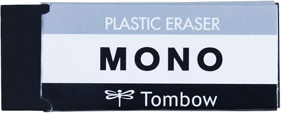 Tombow Mono Silgi, 17X11X43Mm, Siyah