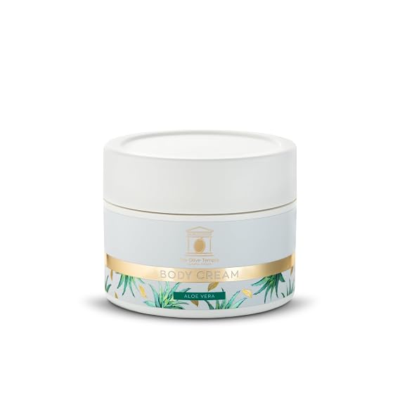 Body Cream with Olive Oil & Aloe Vera - Deep Hydration and Nourishment, 7.05 fl. oz