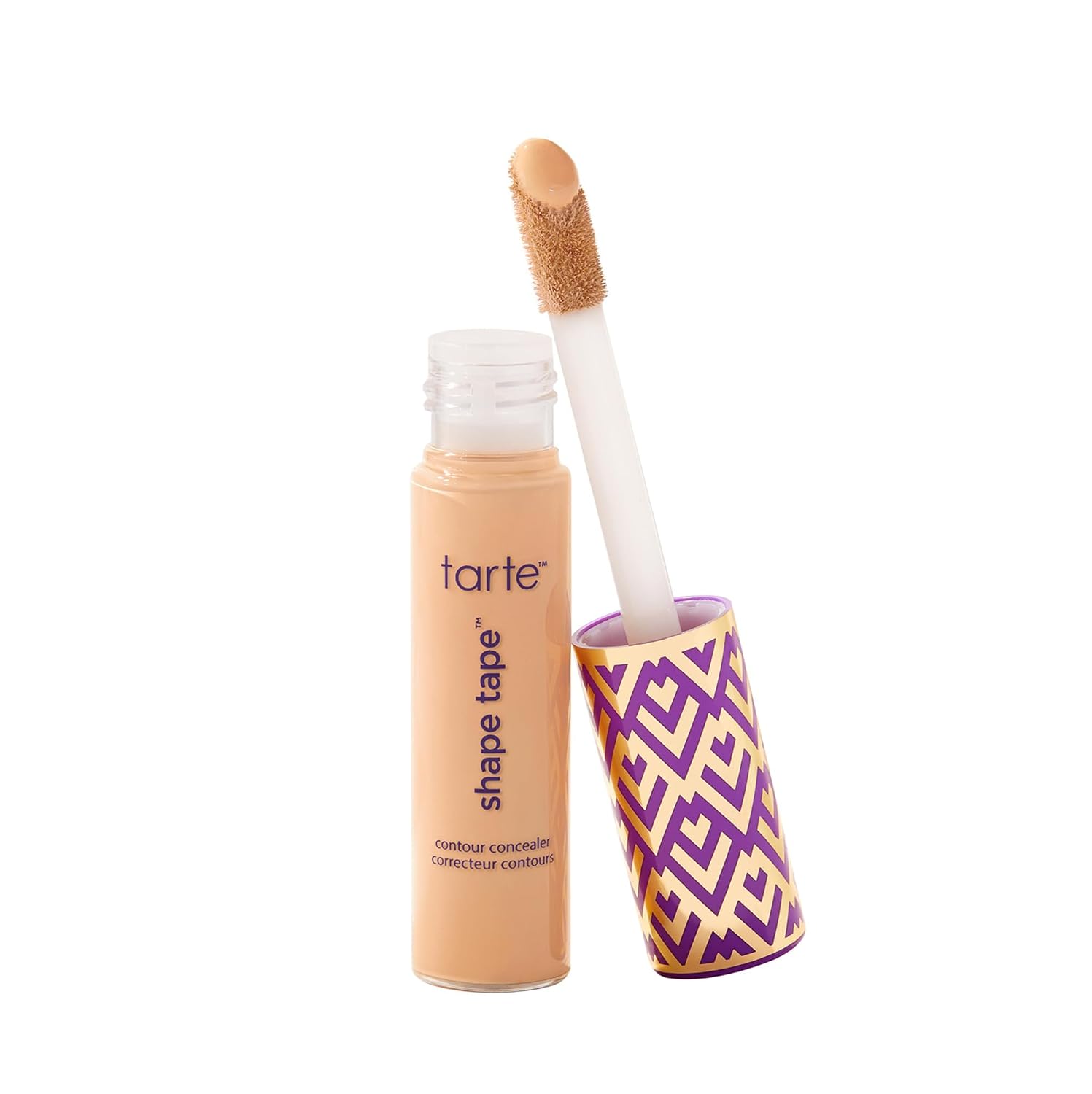 tarte double duty beauty shape tape contour concealer - light-medium light to medium w  peach undertones