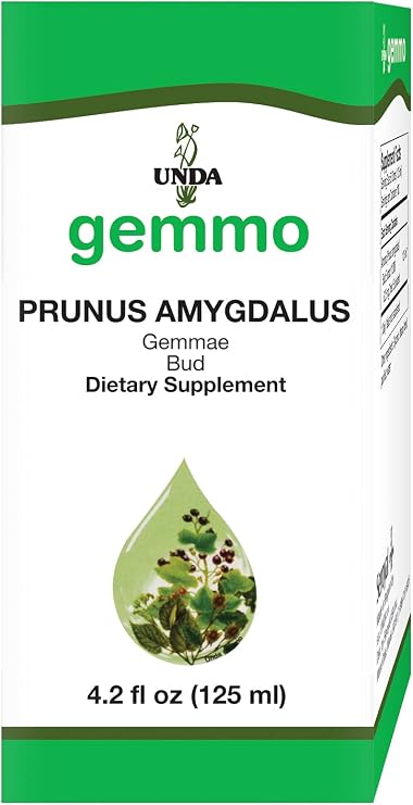 UNDA Gemmo Therapy Prunus Amygdalus, 4.5 fl. oz.