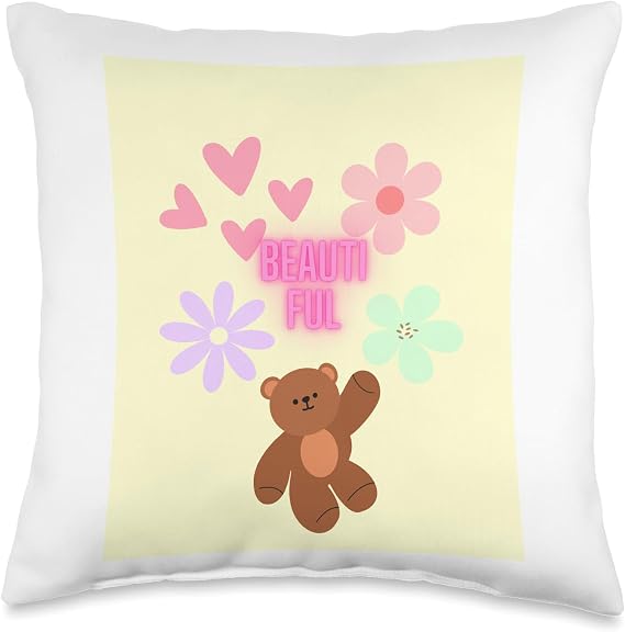 bear Throw Pillow