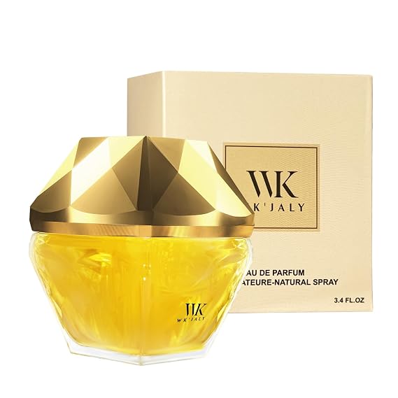 WK JALY Women Eau De Parfum Vaporisateure Natural Spray, With Notes of Violet, Orange Blossom, Musk, Cedar, Amber, Sandalwood