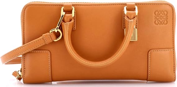 Pre-Loved Amazona Pouch Crossbody Bag Leather, Brown
