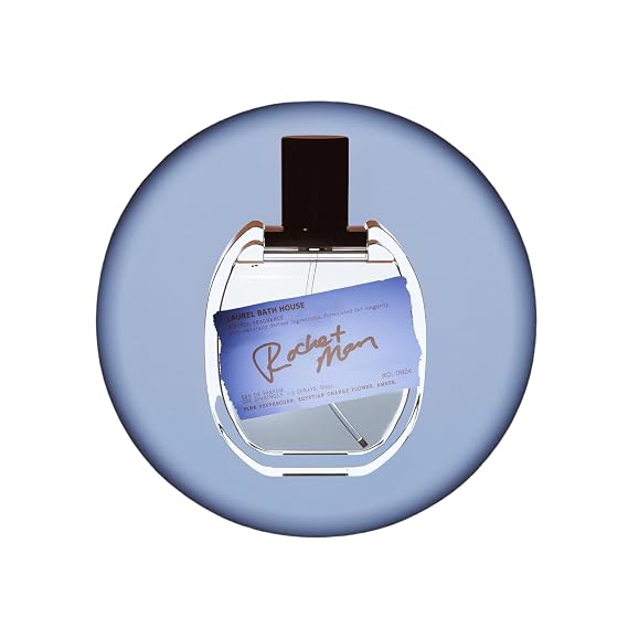 Rocket Man Unisex Eau de Parfum Spray Watery, Earthy & Musky Scent | Long Lasting Notes of Pink Peppercorn, Egyptian Floral & Amber EDP Perfume Fragrance Gifts 50ml