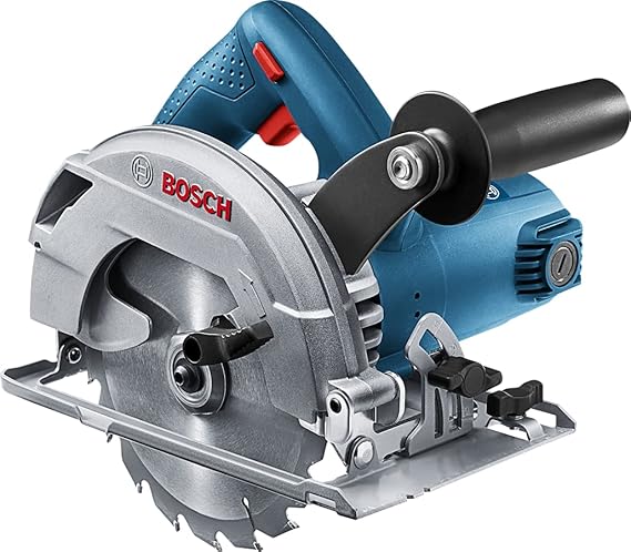 Bosch Professional GKS 600 Circular Saw (1,200 W, Saw diameter: 165 mm, Belly diameter: 20 mm, Cutting capacity in wood: 55 mm)