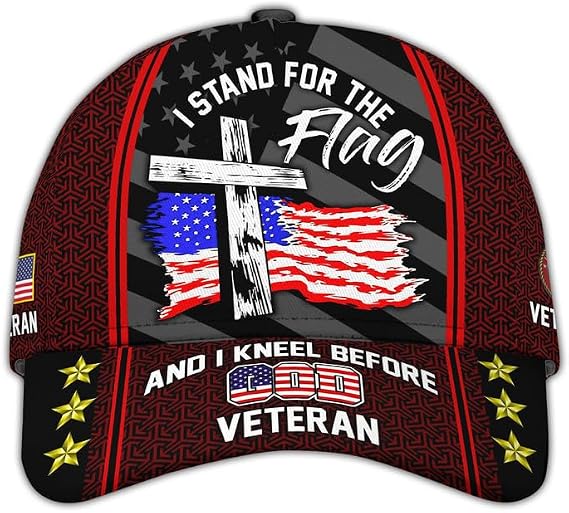 Veteran Caps for Men Military Veteran Baseball Cap, Patriotic Tactical Cap, Gift for Veterans Day, Adjustable Eagle Design