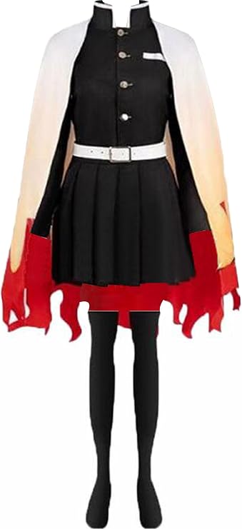 Anime Cosplay Womens Costume Female Cloak Kimono Coat Skirt Halloween Uniform Suit
