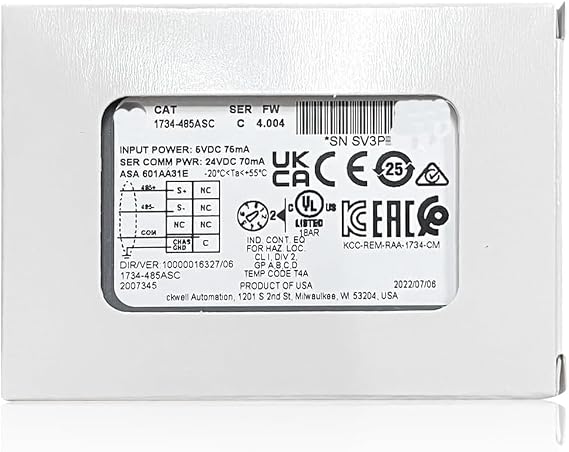 1734-485ASC PLC Module Sealed in Box