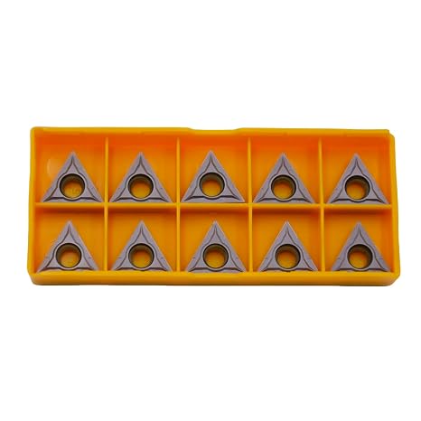 10PCS TCMT32.51 TCMT16T304 Hard Alloy Blade Processing Steel Parts, Stainless Steel, High Temperature Alloy