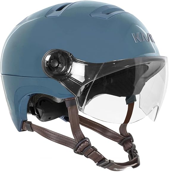 KASK Urban R Bike Helmet I Urban & Commuting Biking Helmet with Adjustable Visor