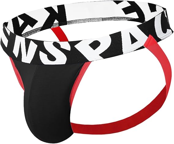 KAREN SPACE Men's Jockstrap Sexy Underwear Breathable Jock Straps Athletic Supporter