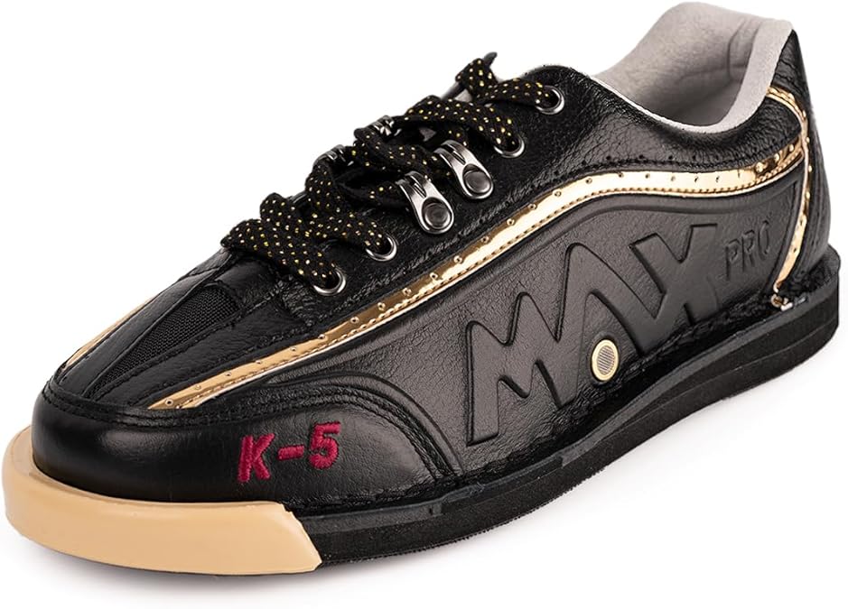 K-5 Pro Bowling Shoes for Professional Bowler Interchangeable Sole